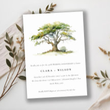 グリーンウォーター結婚カラーオークの記念日