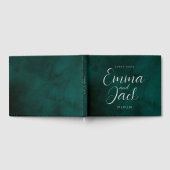 グリーンウォーター結婚カラーズゲストブック ゲストブック (全面)