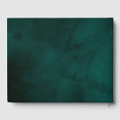 グリーンウォーター結婚カラーズゲストブック ゲストブック (裏面)