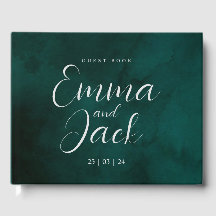 グリーンウォーター結婚カラーズゲストブック