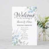 グリーンウォーター結婚カラー式プログラム (スタンド正面)