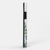 グリーンウォーター色ユーカリ葉 Case-Mate iPhoneケース (裏面/右)