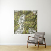 グリーンウォーター葉カラーイラストレーション：シームレスな タペストリー (インサイチュ)