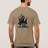 グリーンウォーター・マーカンタイル公式Tシャツ Tシャツ (裏面)