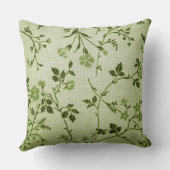 グリーンウォームギフトベッドルームデザイン クッション (裏面)