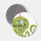 グリーンウォーム磁石 マグネット (正面/裏面)