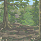 グリーンウッズ シール (正面)