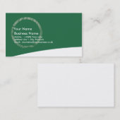 グリーンウッドの効果の名刺 名刺 (正面/裏面)