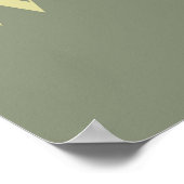 グリーンウッドペッカーの鳥のビンテージポスター ポスター (角)