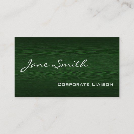 グリーンウッドモダン標準名刺 名刺 (正面)