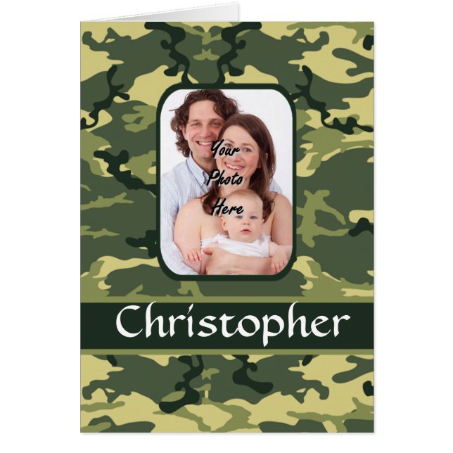 グリーンウッドランドカモフラージュ (正面)