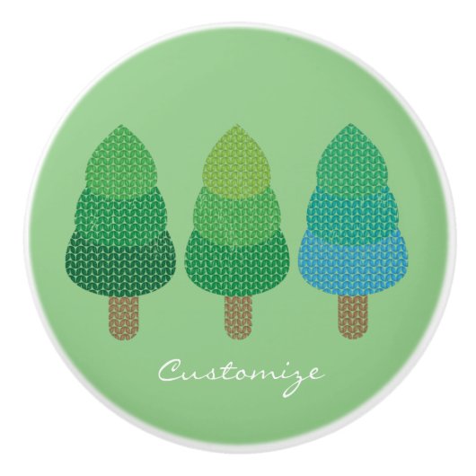 グリーンウッドランドツリーズサンダー_コーブ セラミックノブ (正面)