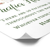 グリーンウッドランドテーブルゲームサイン – おしゃぶり8x10 ポスター (角)