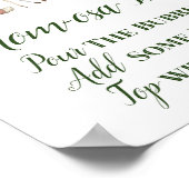 グリーンウッドランドテーブルサイン – Momosaバーサイン8x10 ポスター (角)