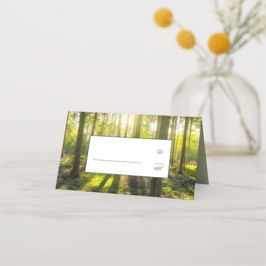 グリーンウッドランドテーマ プレイスカード (正面)