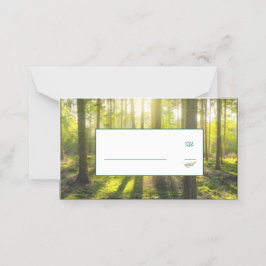 グリーンウッドランドテーマ プレイスカード