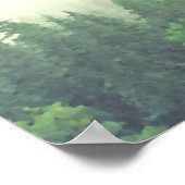 グリーンウッドランドパイン19結婚テーブル座席表 ポスター (角)