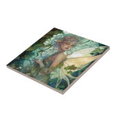 グリーンウッドランドフェアリーファンタジーアート タイル (側面)