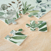 グリーンウッドランドフォレストベビーアニマル誕生統計 ジグソーパズル (側面)