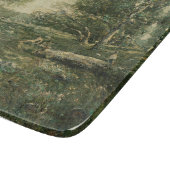 グリーンウッドランドランドスケープ(ヴィンテージアート) カッティングボード (角)