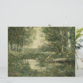 グリーンウッドランドランドスケープ(ヴィンテージアート) カード (スタンド正面)