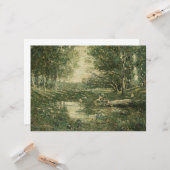 グリーンウッドランドランドスケープ(ヴィンテージアート) カード (正面/裏面インサイチュ)