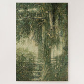 グリーンウッドランドランドスケープ(ヴィンテージアート) ジグソーパズル (縦)