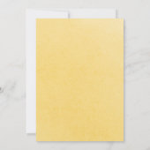 グリーンウッドランド彼女はワイルドワン初誕生日 招待状 (裏面)