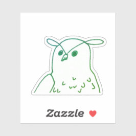 グリーンウッドランド芸術的バードフクロウ シール