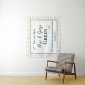 グリーンウッドランド テーマ オールインワン ウェディング インビテーション タペストリー (インサイチュ)