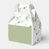 グリーンウッドランド テーマ オールインワン ウェディング 招待状 フェイバーボックス (裏面サイド)