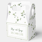 グリーンウッドランド テーマ オールインワン ウェディング 招待状 フェイバーボックス (オープン)