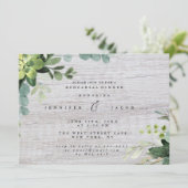 グリーンウッドリハ素朴ーサルディナー招待状 招待状 (スタンド正面)