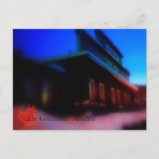 グリーンウッド博物館 ポストカード (正面)