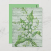 グリーンウッド花はがき ポストカード (正面/裏面)