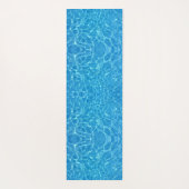 グリーンウミガメオンターコイズシーウォーターYoga Mat ヨガマット (裏面)