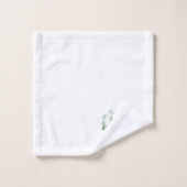 グリーンウミガメ風呂タオル一式 バスタオルセット (ウォッシュタオル)