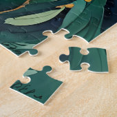 グリーンウルフインザフォレストパズル ジグソーパズル (側面)