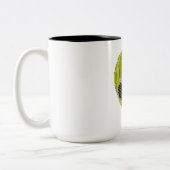 グリーンエイリアンヘッドマグス ツートーンマグカップ (左)