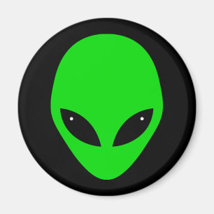 グリーンエイリアンヘッド マグネット
