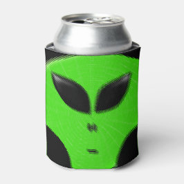 グリーンエイリアンヘッド 缶クーラー