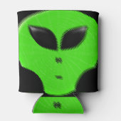 グリーンエイリアンヘッド 缶クーラー (裏面)