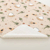 グリーンエイリアン シェルパブランケット (3/4)