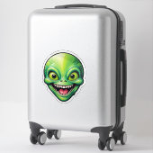 グリーンエイリアン シール (スーツケース)