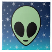 グリーンエイリアン タイル (正面)