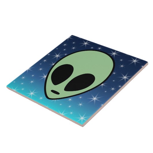 グリーンエイリアン タイル (側面)