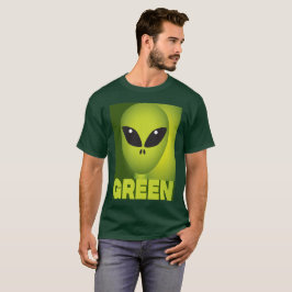 グリーンエイリアン Tシャツ