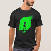 グリーンエイリアン Tシャツ (正面)