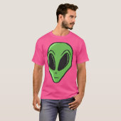 グリーンエイリアン Tシャツ (正面フル)