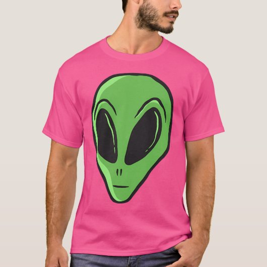 グリーンエイリアン Tシャツ (正面)